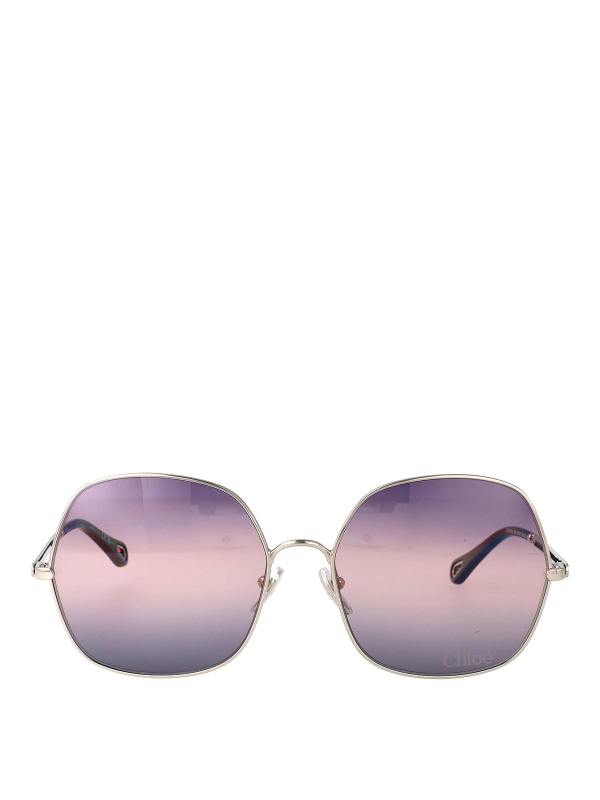 Chloe' Lunettes De Soleil - Argent