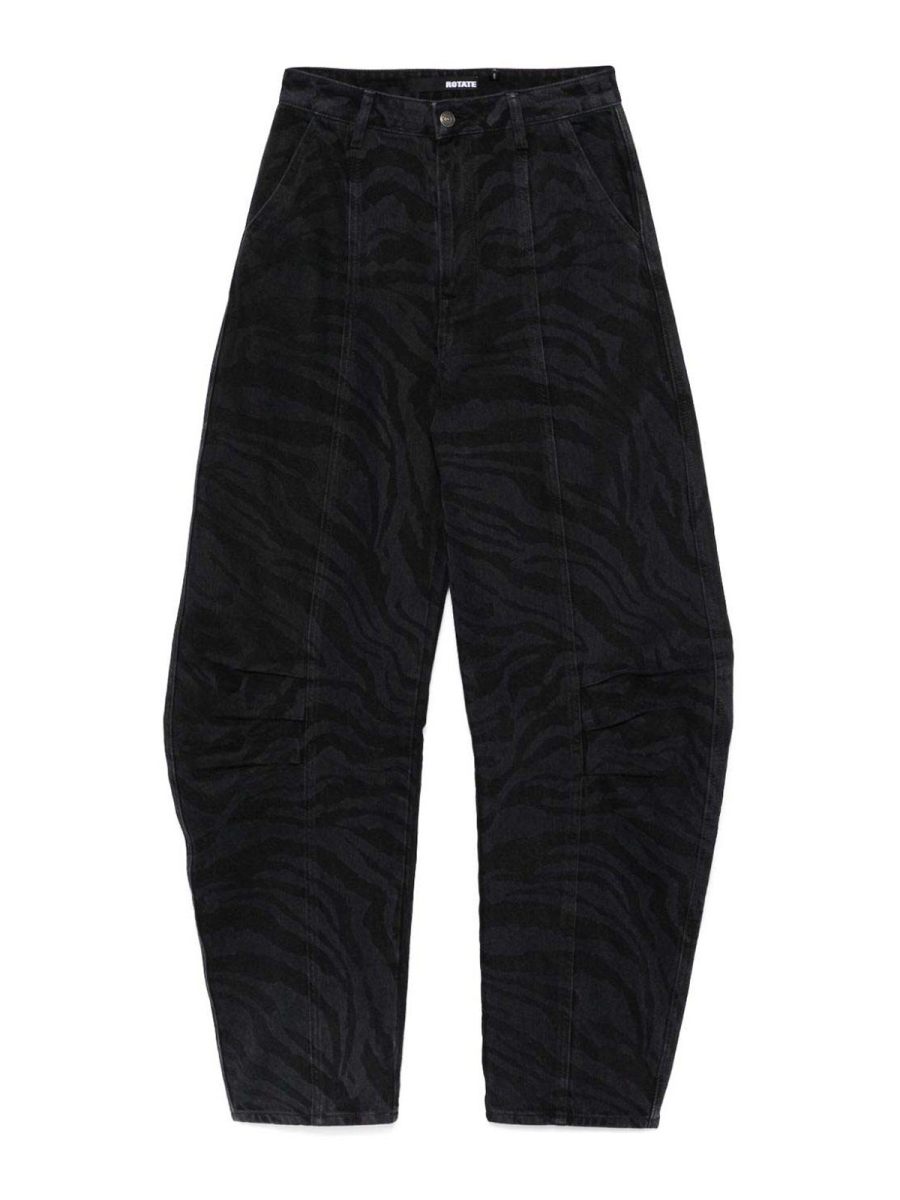 Rotate Birger Christensen Jean Bootcut - Noir