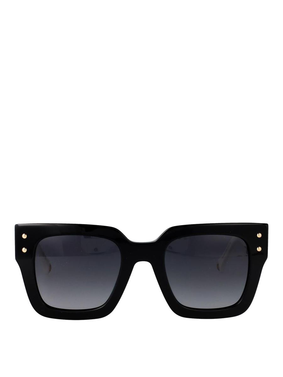 Carolina Herrera Lunettes De Soleil - Noir