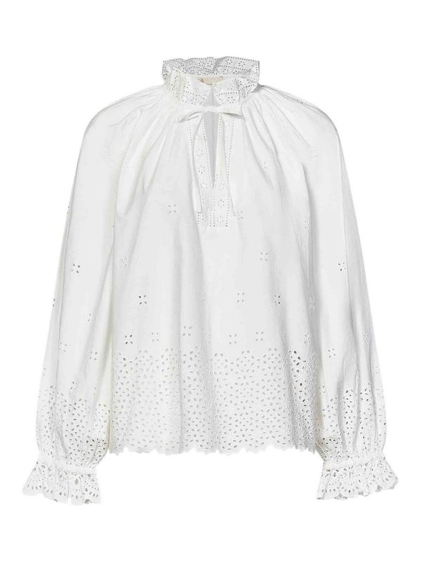 Ulla Johnson Blouse - Blanc