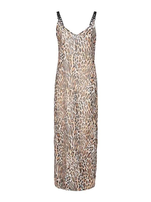 Moschino Robe Au Genou - Multicolore