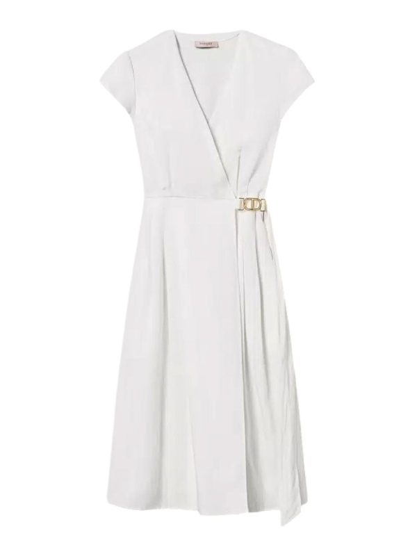 Twinset Maxi Robe - Blanc