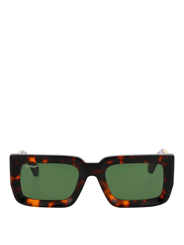 Off-White Lunettes De Soleil - Marron
