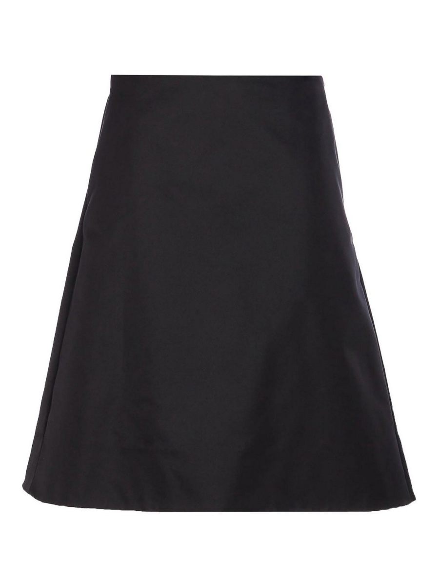 Alexander Mcqueen Jupe Midi - Noir