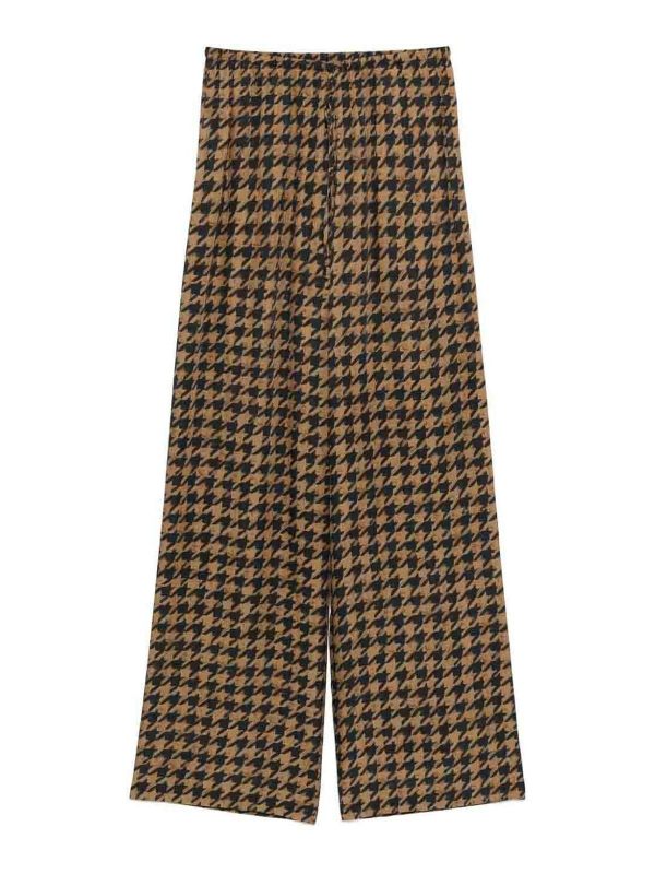 Dries Van Noten Pantalons Décontractés - Camel