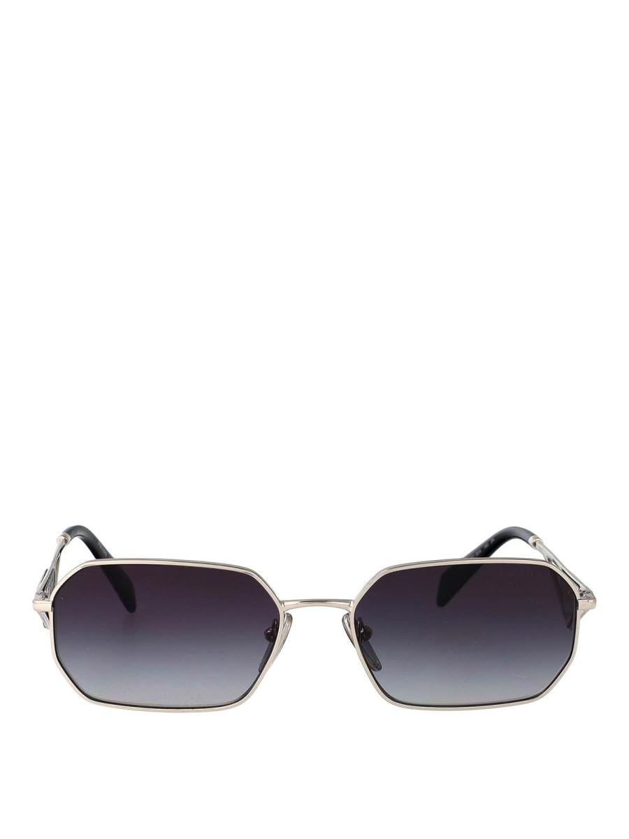 Prada Lunettes De Soleil - Argent