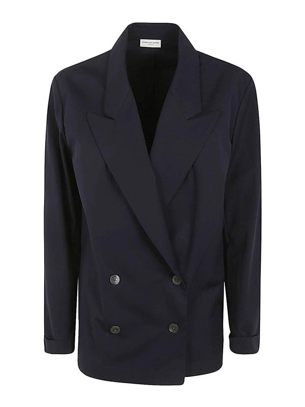 Dries Van Noten Chemise - Bleu