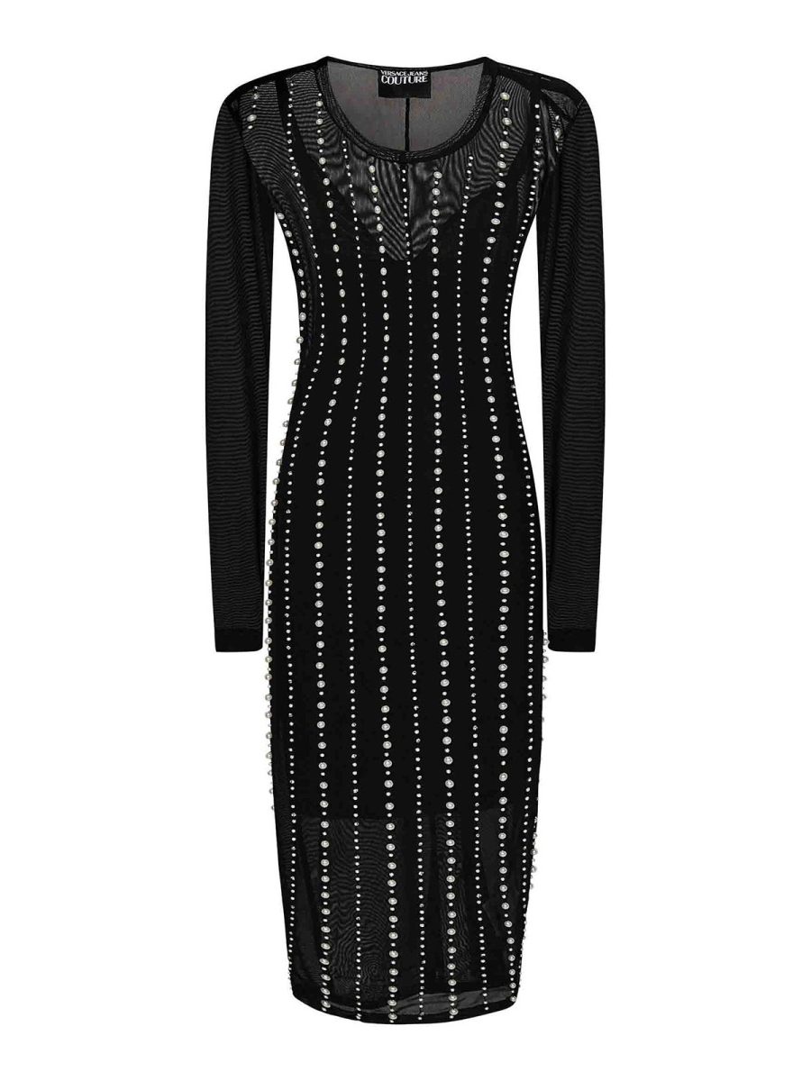 Versace Jeans Couture Maxi Robe - Noir