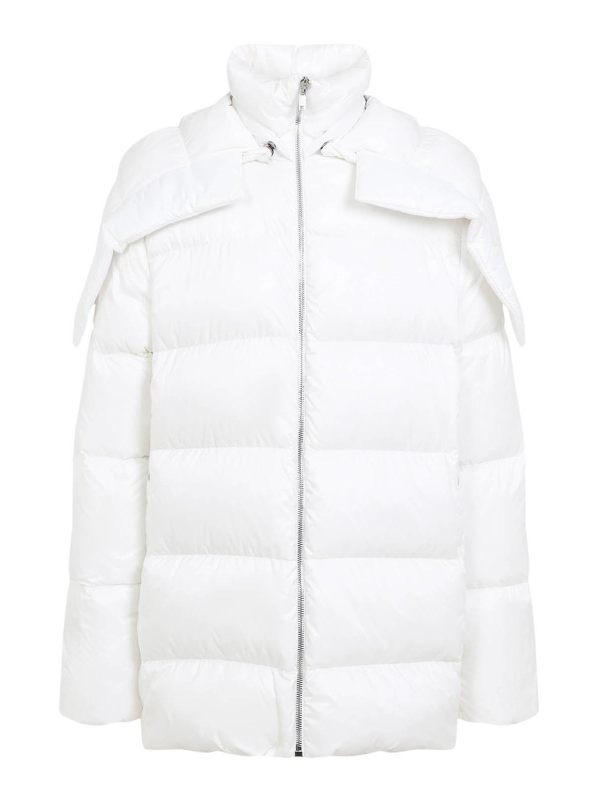 Moncler Manteau Court - Blanc