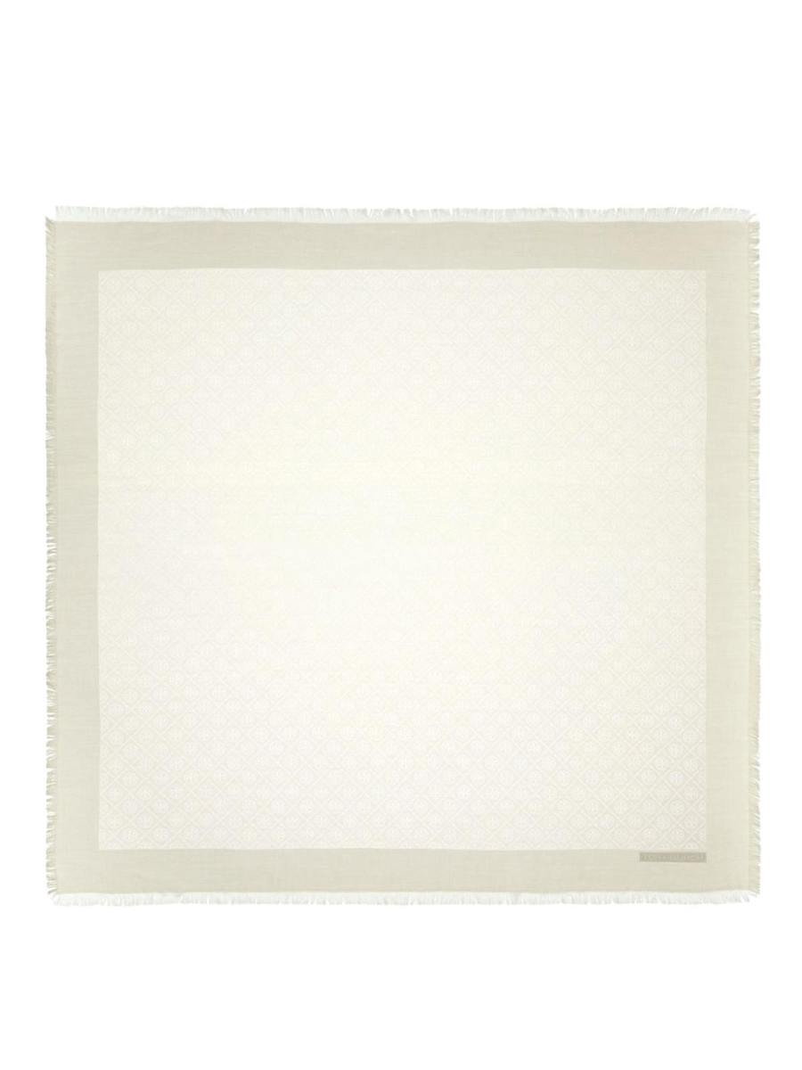 Tory Burch Écharpe - Blanc