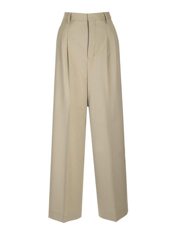 Ami Paris Pantalons Décontractés - Beige