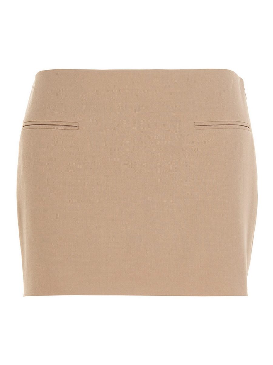 Ferragamo Mini Jupe - Beige