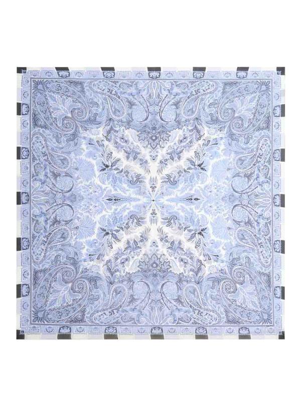 Etro Écharpe - Bleu Clair