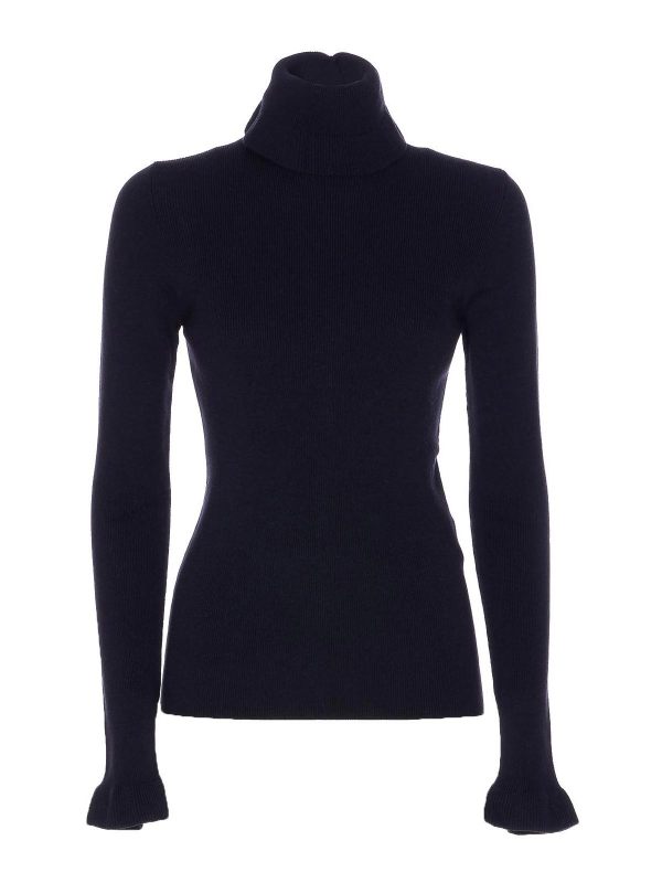 Chloe' Pull Col Rond - Bleu