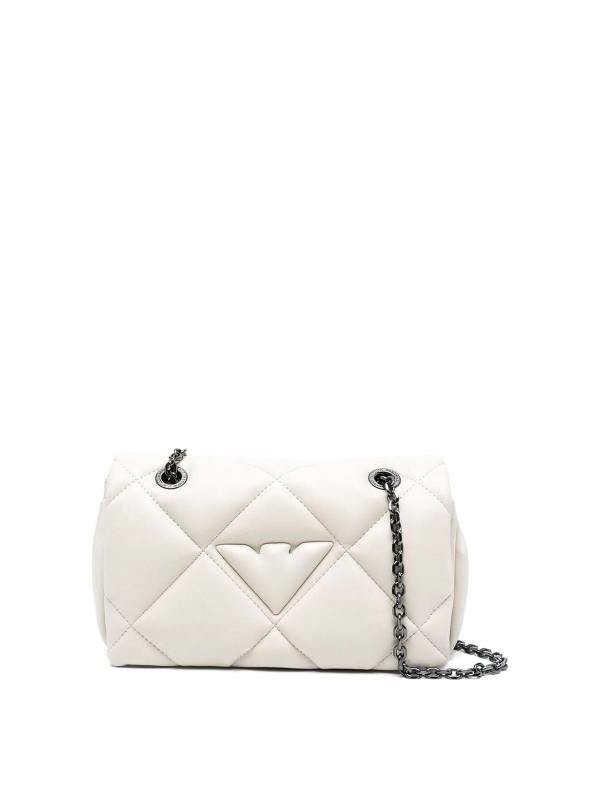 Emporio Armani Sac Bandoulière - Blanc