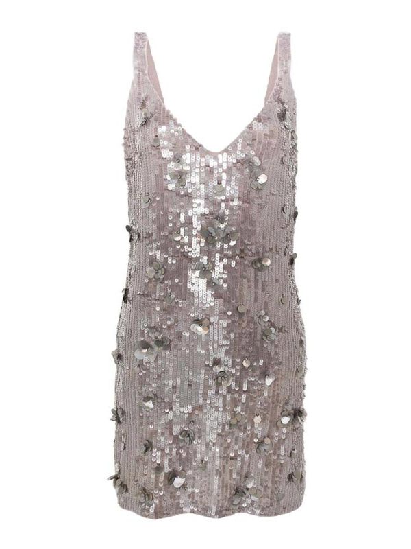 P. A.R. O.S. H. Robe Courte - Gris