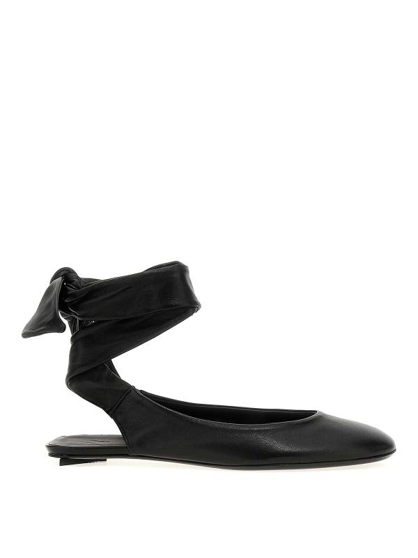 The Attico Ballerines - Noir