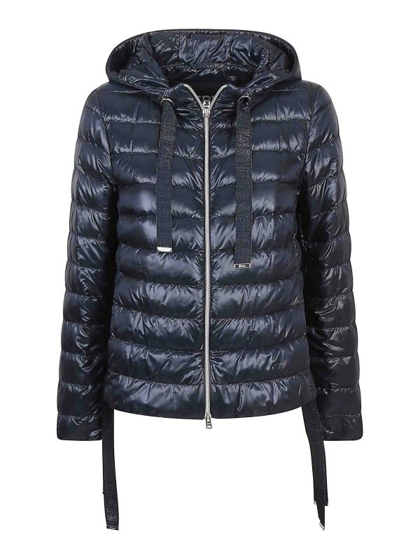 Herno Manteau Au Genou - Bleu