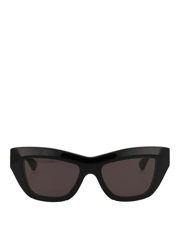 Bottega Veneta Lunettes De Soleil - Noir
