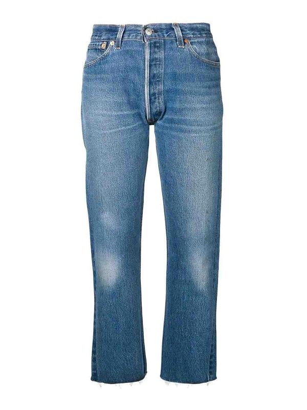 Re/Done Jean Bootcut - Bleu
