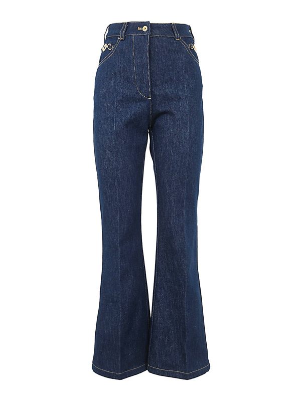 Patou Pantalons Décontractés - Bleu