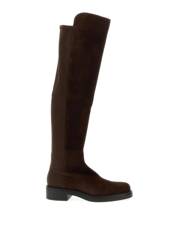 Stuart Weitzman Bottes - Marron