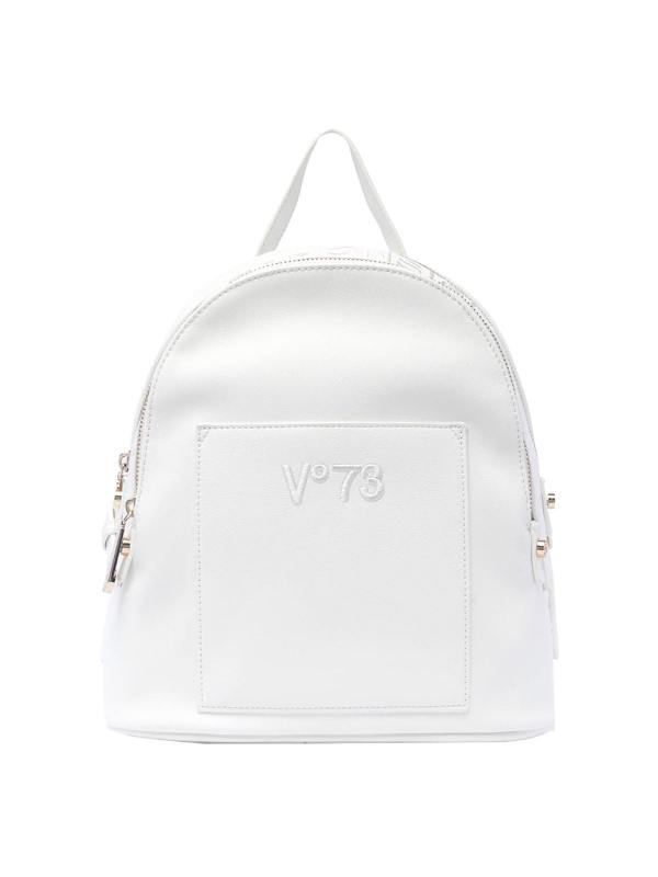 V°73 Sac À Dos - Blanc