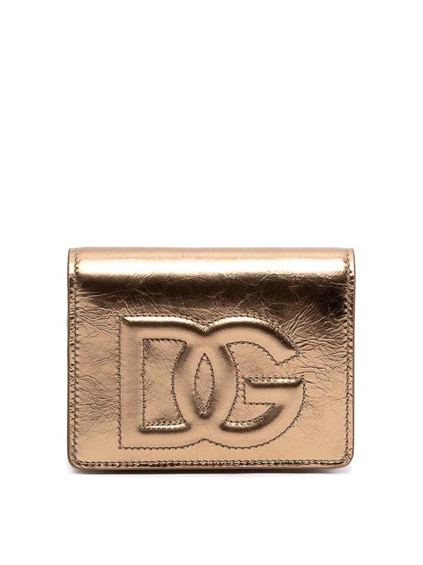Dolce & Gabbana Portefeuilles - Or