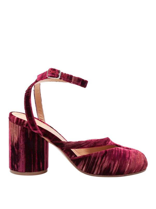Maison Margiela Sandales - Rouge Brun