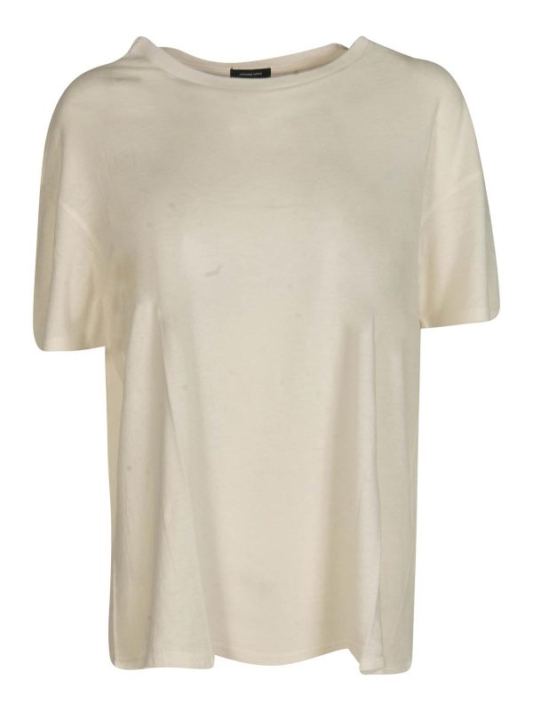 R13 T-Shirt - Blanc