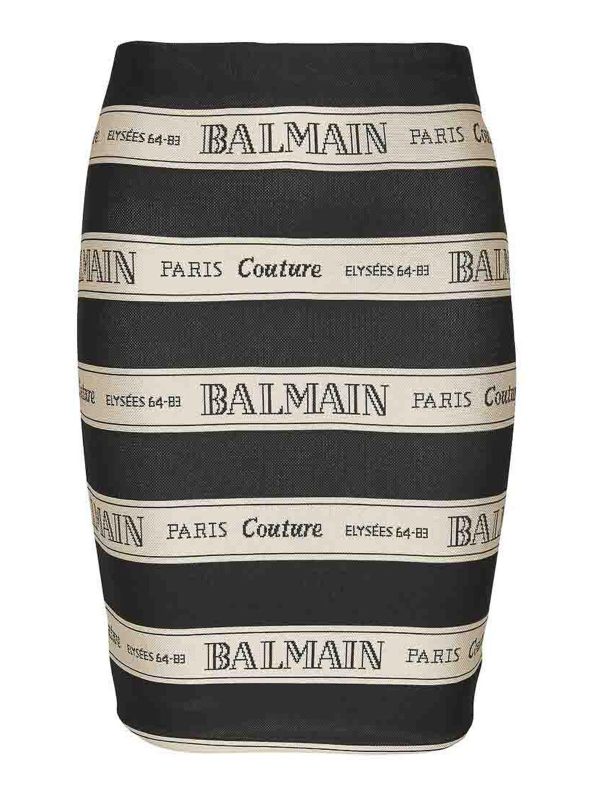 Balmain Jupe Midi - Nastro Balmain