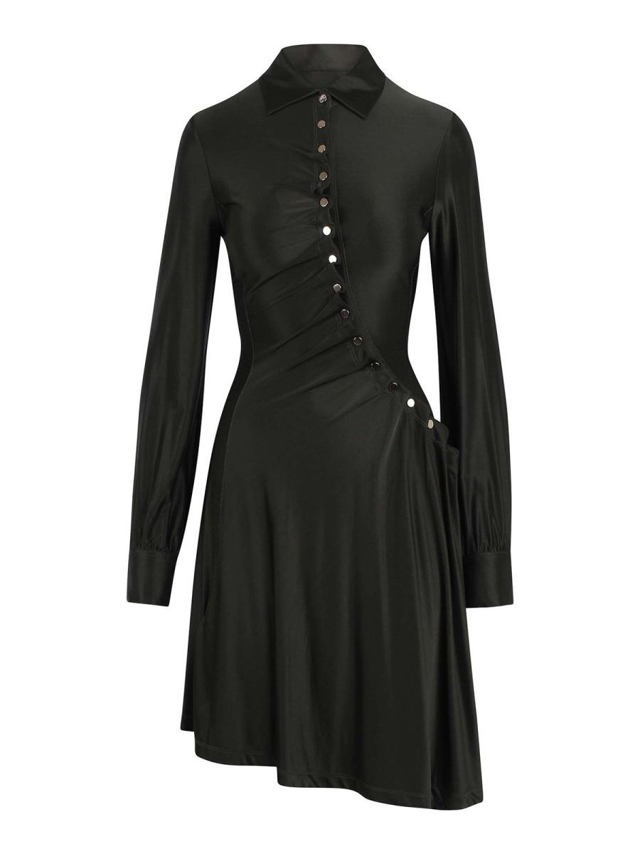 Rabanne Robe Courte - Vert