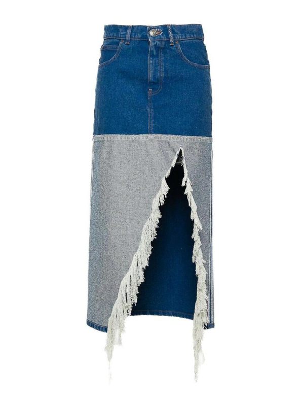 Marni Jupe Midi - Bleu