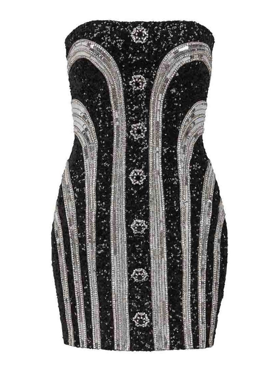 Balmain Robe De Cocktail - Noir