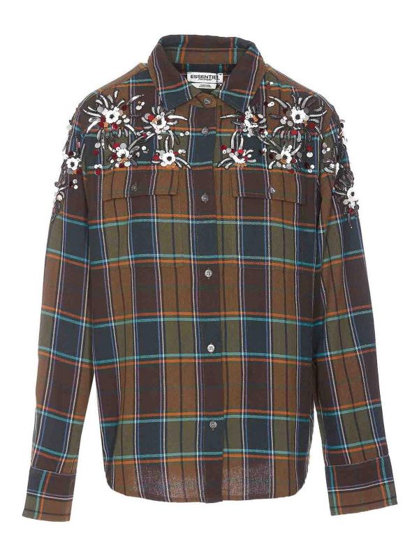 Essentiel Antwerp Chemise - Marron