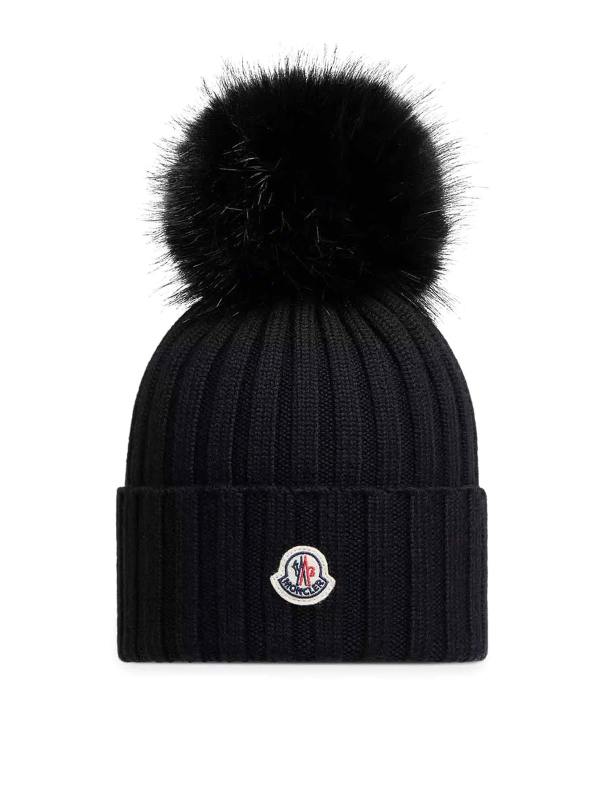 Moncler Chapeau - Noir