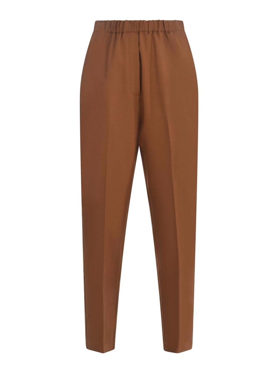 Forte Forte Pantalons Décontractés - Marron