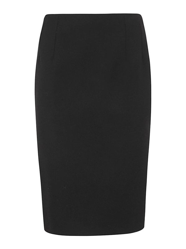 Versace Jupe Midi - Noir