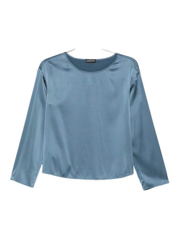 Emporio Armani Top - Bleu