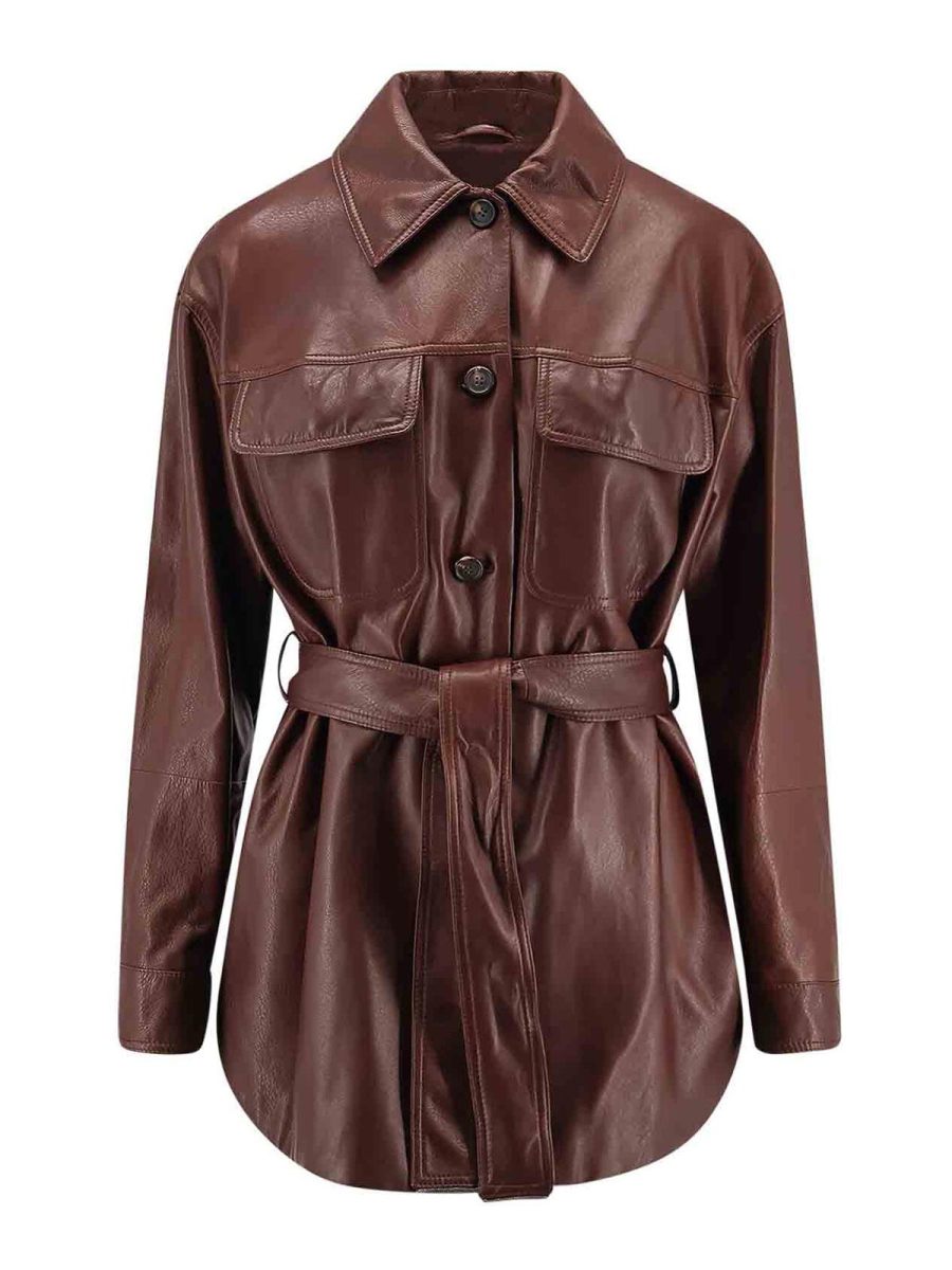 Brunello Cucinelli Blazer - Rouge Brun