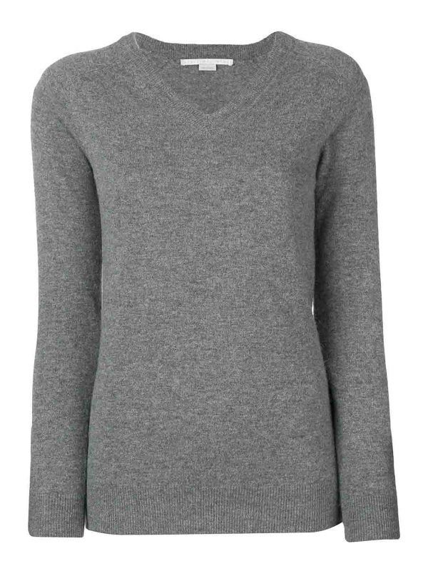 Stella Mccartney Pull Col Rond - Gris