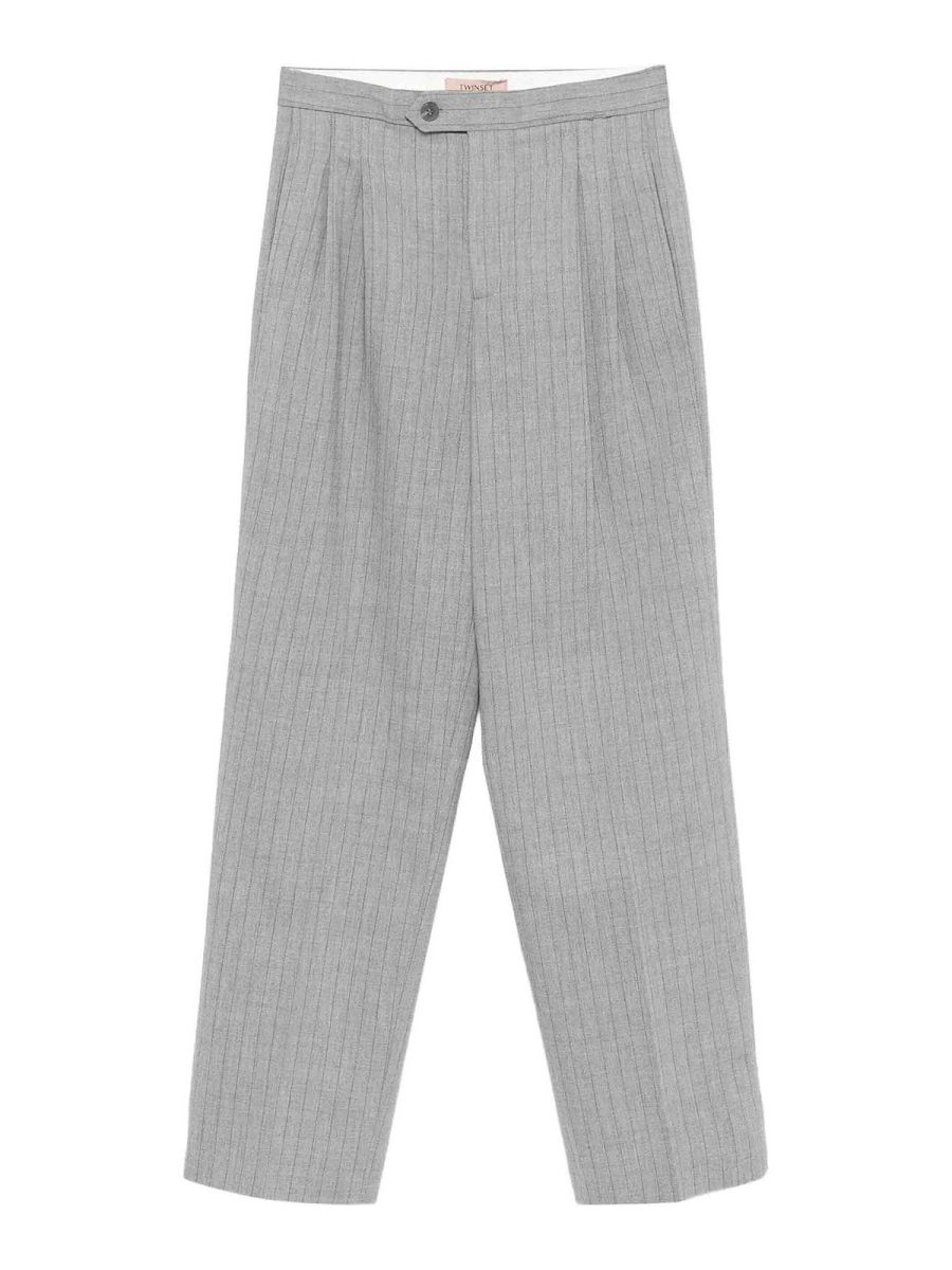Twinset Pantalons Décontractés - Gris