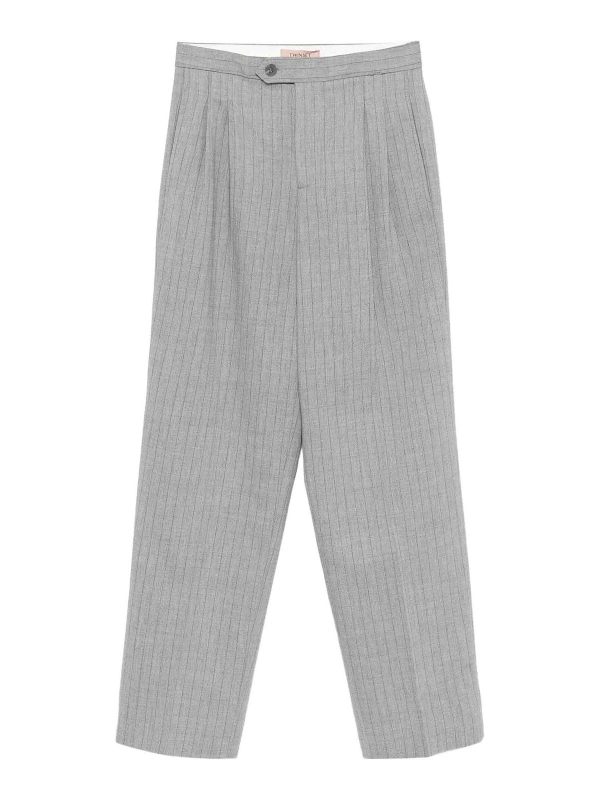 Twinset Pantalons Décontractés - Gris
