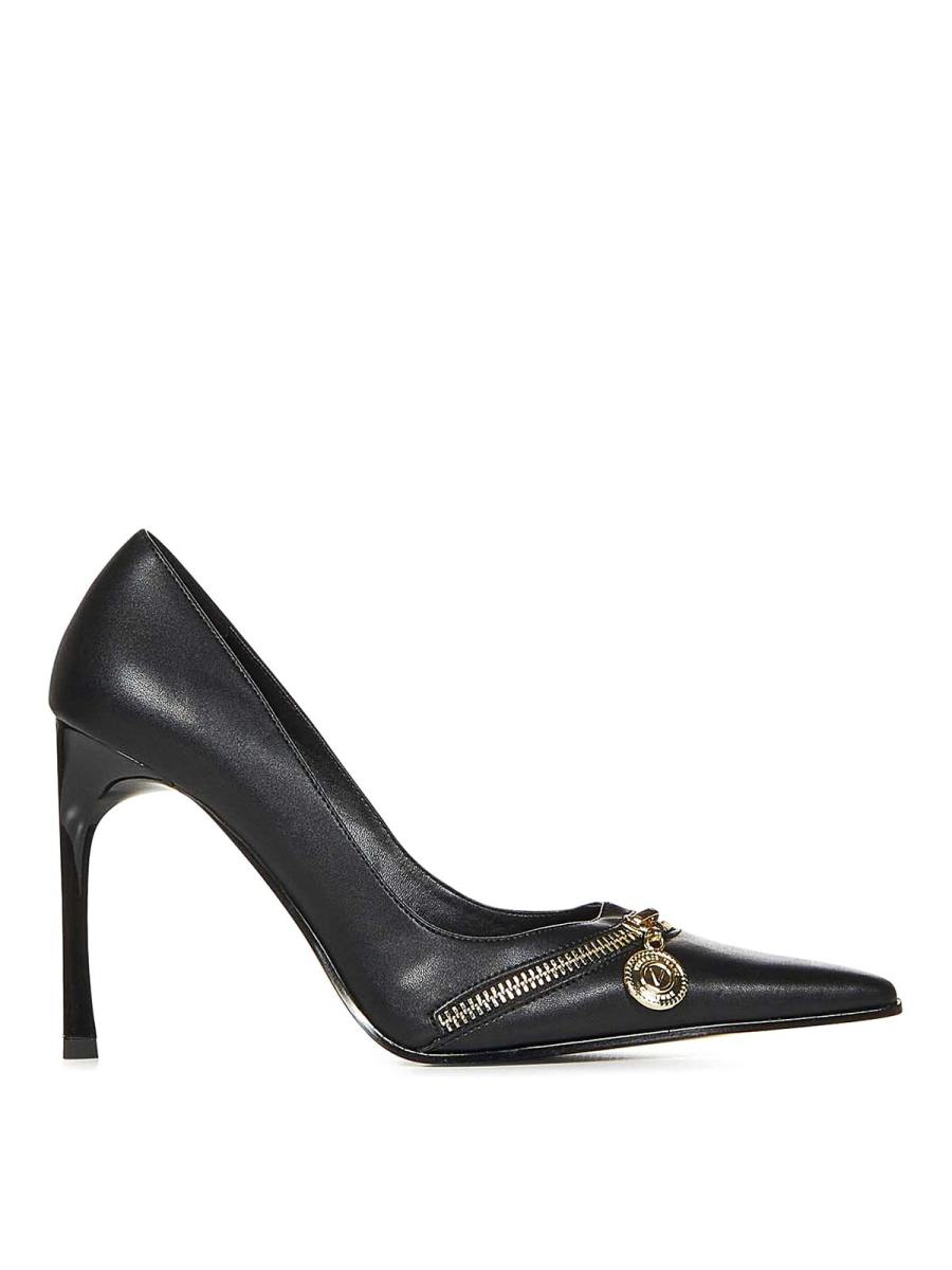 Versace Jeans Couture Chaussures À Talon - Noir