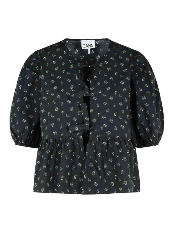 Ganni Blouse - Noir