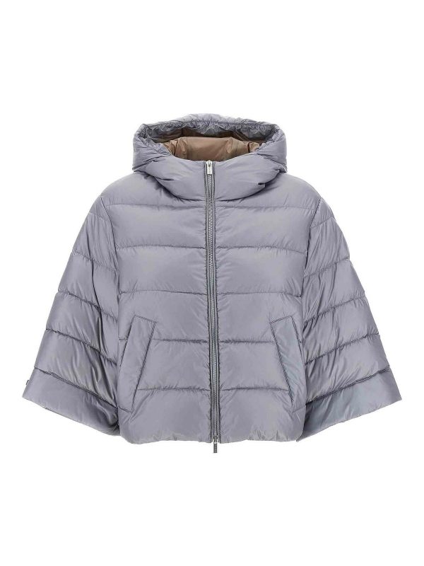 Peserico Blouson Rembourré - Gris