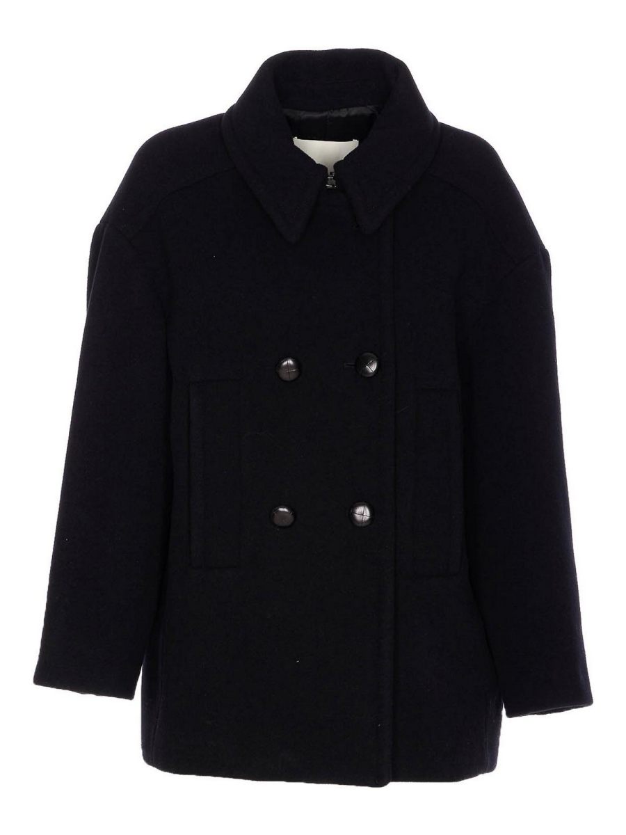 Isabel Marant Etoile Manteau Court - Noir