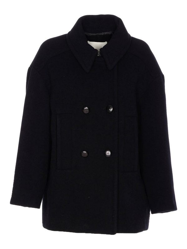 Isabel Marant Etoile Manteau Court - Noir