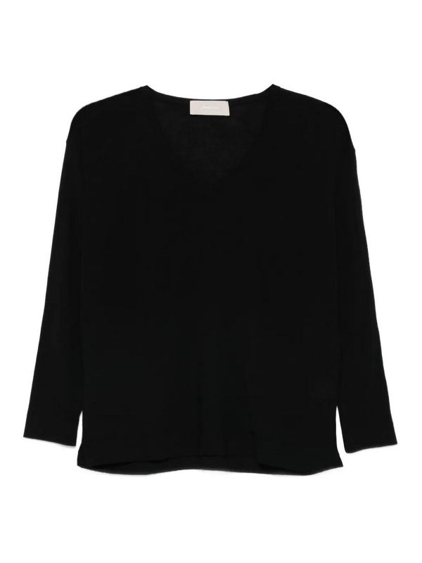 Drumohr Pull À Col V - Noir