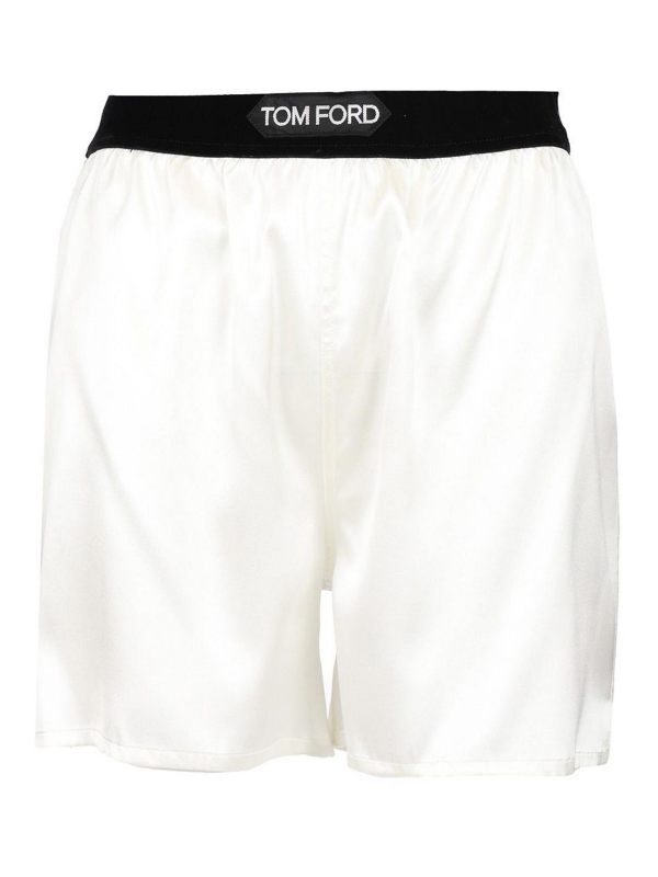 Tom Ford Short De Bain - Blanc